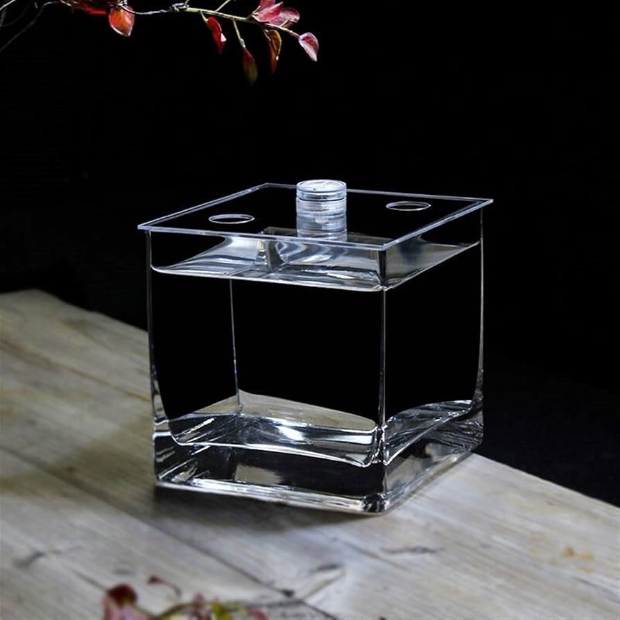 ガラス製　オウム Amazon | 金魚鉢 丸型金魚鉢 ガラス 透明 テーブル 40cm 円形